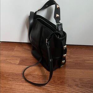 Zara black handbag